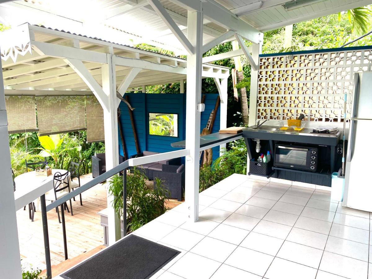 Lodge Pamplemousse Avec Piscine Privative , Dans Parc Calme A 500 M Plage Λε Καρμπέ Εξωτερικό φωτογραφία
