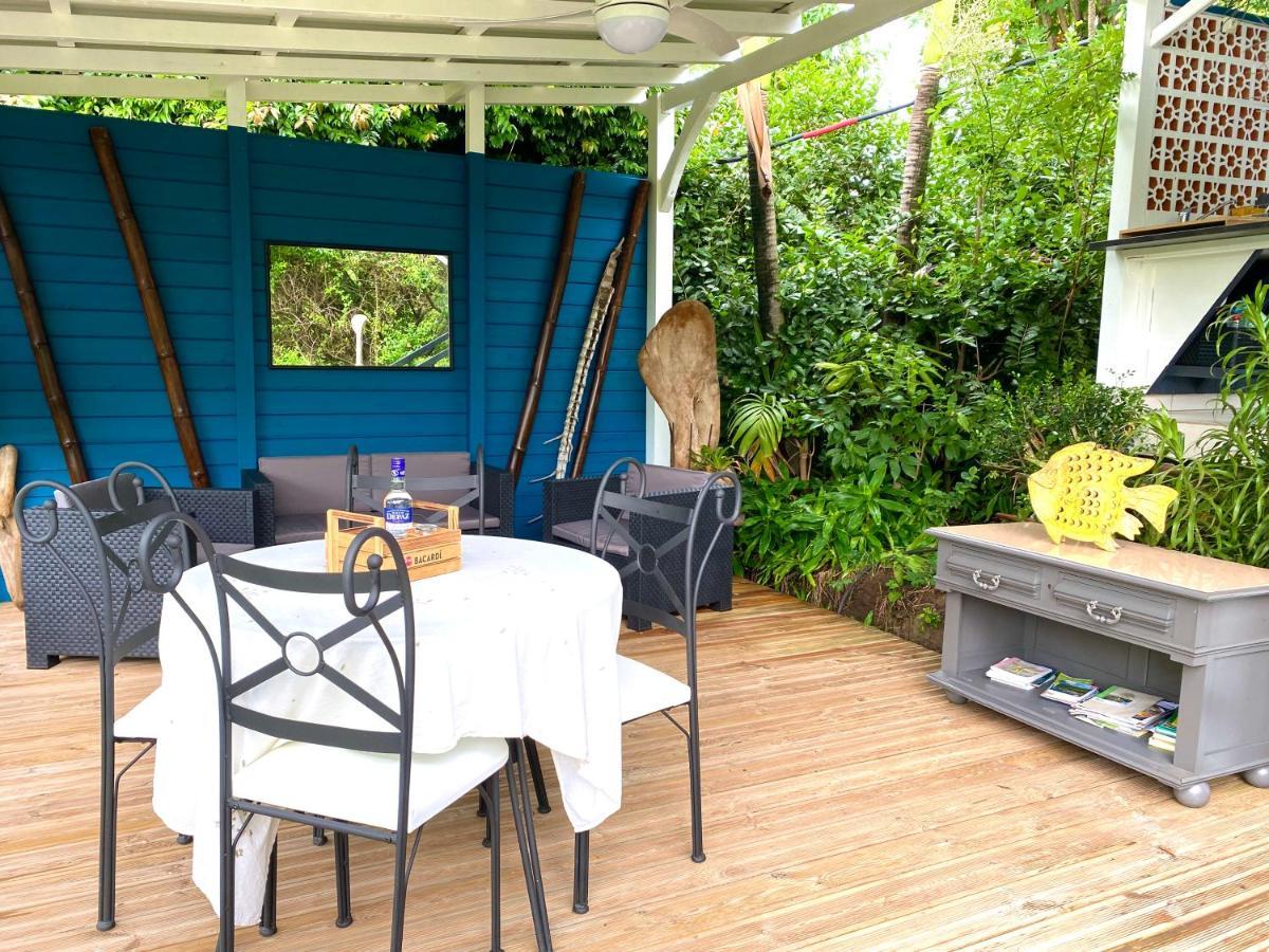 Lodge Pamplemousse Avec Piscine Privative , Dans Parc Calme A 500 M Plage Λε Καρμπέ Εξωτερικό φωτογραφία